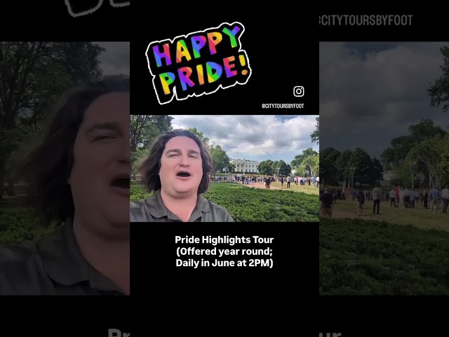 Join us for DC Pride History Tour to celebrate World Pride! #worldpride