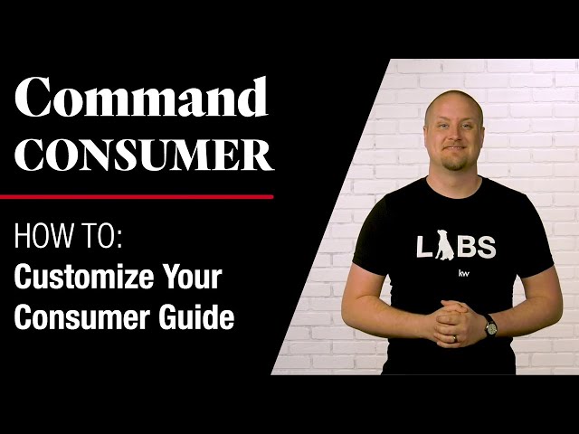 Command Consumer - How To Customize Your Consumer Guide