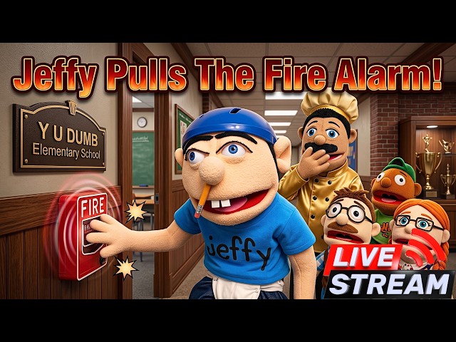 SML Movie: Jeffy Gets Expelled For Pulling The Fire Alarm!