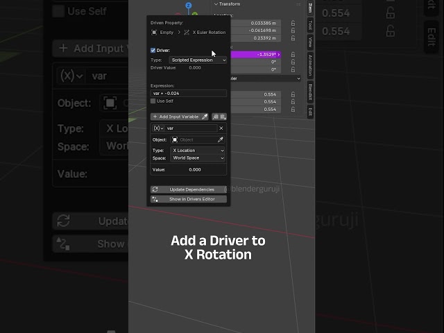 How to Use Drivers in Blender!