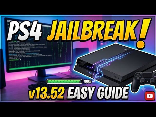 PS4 v13.52 Jailbreak Guide 2026 | Step-by-Step Tutorial (Easy Method)