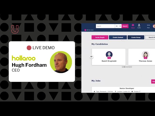 Hollaroo - Recruiter demo