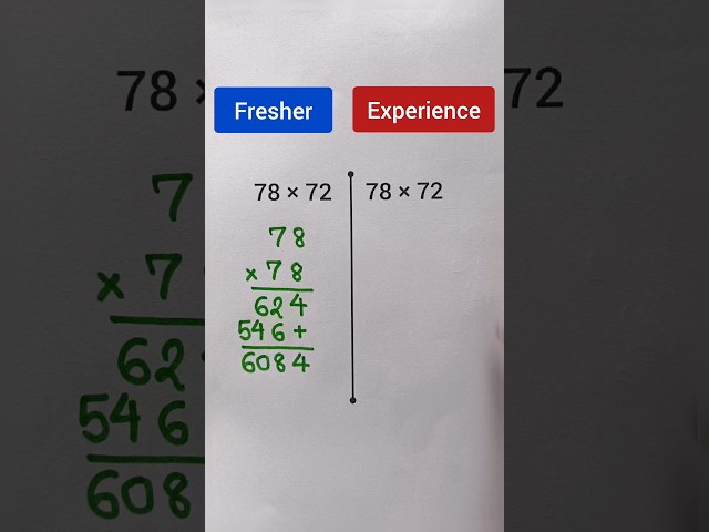 Fast Multiplication Trick #mathematics #maths #multiplication #shorts #trendingshorts #ytshorts