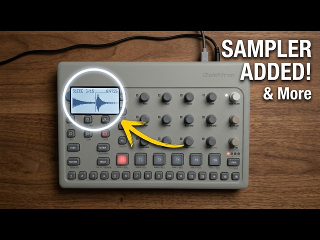 I added a sampler to the Elektron Model:Cycles (and a lot more) | Model-TG