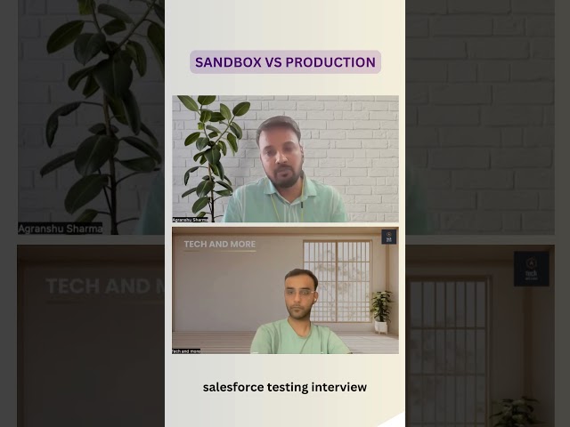 Sandbox vs Production Testing in Salesforce | Key Differences #salesforcetestinginterview