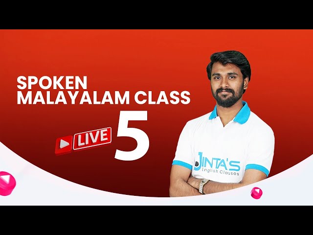 Spoken Malayalam Course Videos | +919009400748 | JINTAS