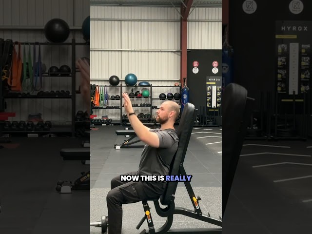 elbow and wrist alignment in overhead press