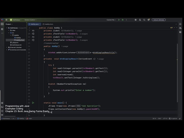 Day 31 | Java Swing Tutorial (Continued) | Building GUI Applications
