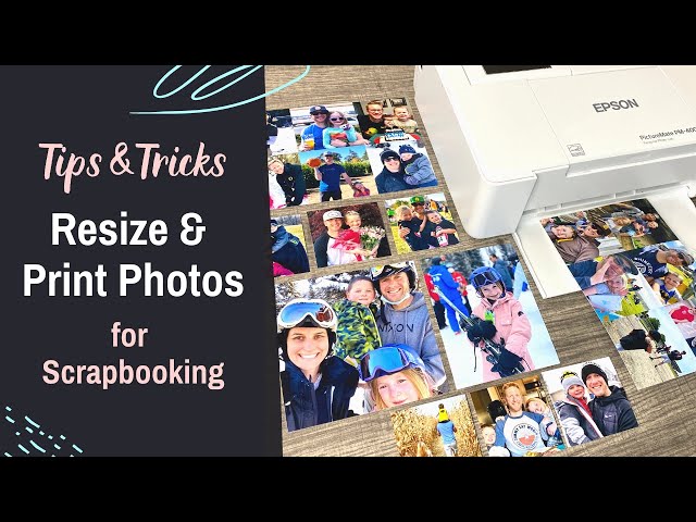 How to Print Photos from Your Phone for Scrapbooking (Easy Method)