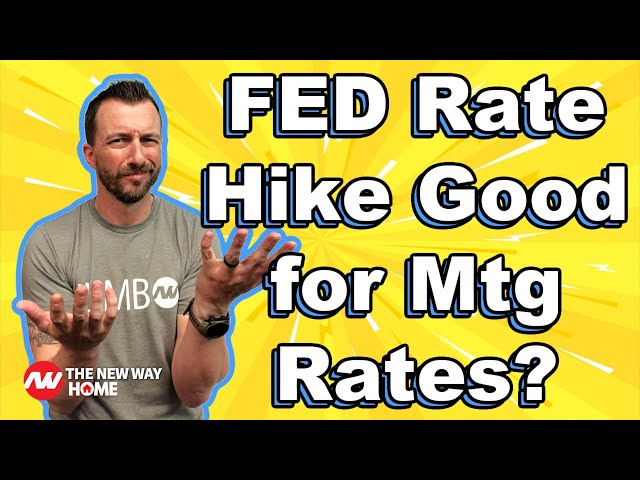 The FED does not control Mortgage Rates. Mortgage Rates got BETTER today 🤔