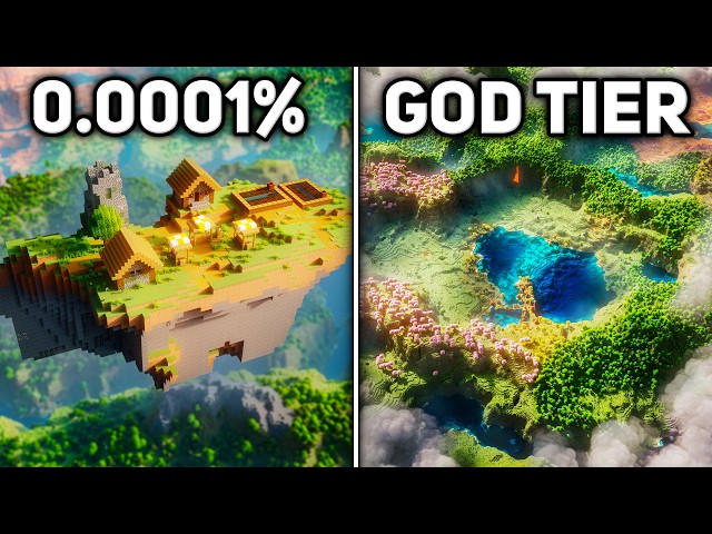 We Found EVERY God-Tier Seed in Minecraft!