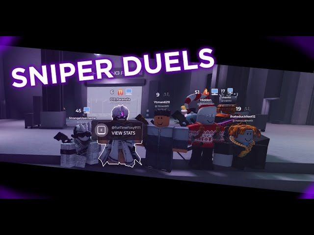 Sniper Duels is a Top 10 Roblox Game