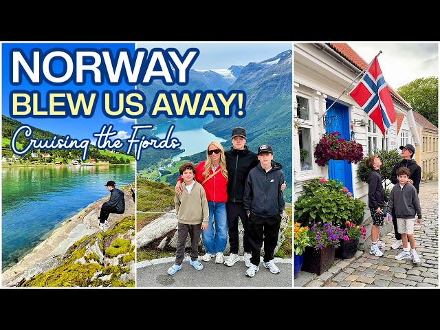 Cruising with Kids 🛳 Norwegian Fjords on IONA with P&O | Travel Vlog