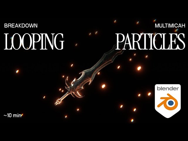 how to add fantasy looping particles to ur visuals. (eevee)