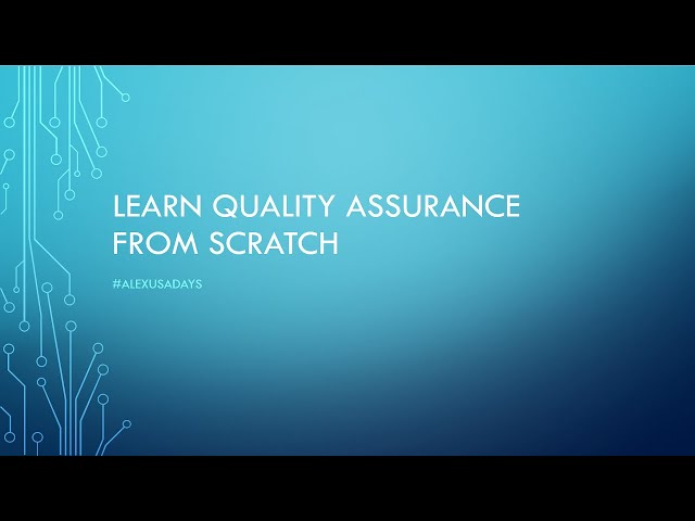 Manual QA: Testing for Beginners Course Introduction - Part 1