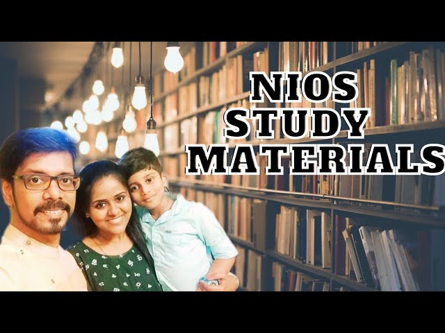 NIOS | STUDY MATERIAL FOR NIOS | NIOS TAMIL | HOMESCHOOLING TAMIL | NIOS LATEST UPDATE