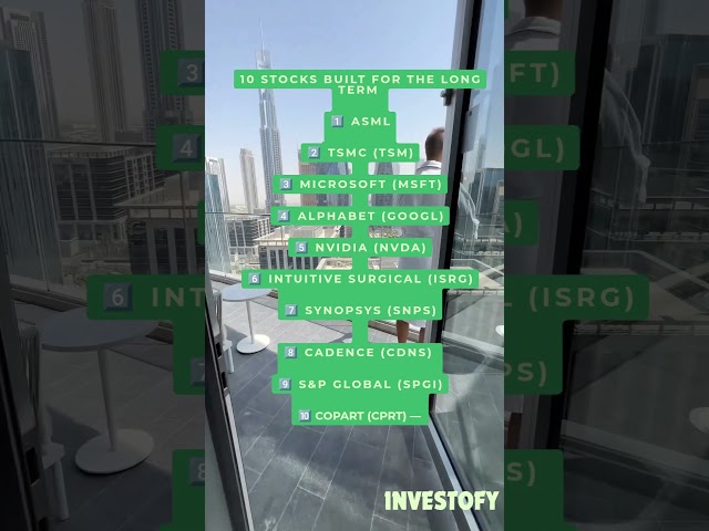 10 best stocks to buy and hold