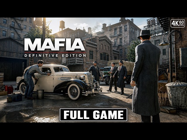 MAFIA Gameplay Walkthrough FULL GAME [4K 60FPS] - No Commentary