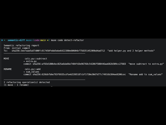Semantic Diff
