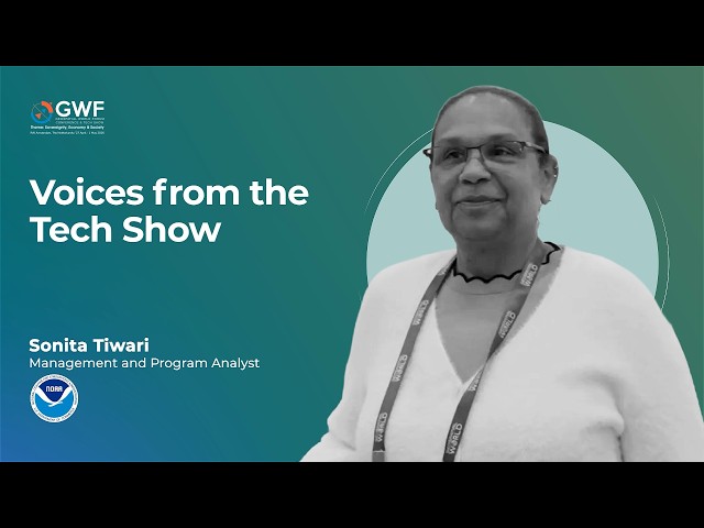 NOAA at Geospatial World Forum 2026 | Sonita Tiwari on Geospatial Collaboration & Knowledge Exchange