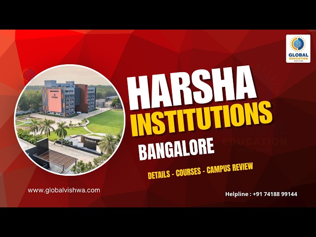 Harsha Institutions, Bangalore | Complete Details#harshainstitutions #nursing #mba #bangalore#harsha