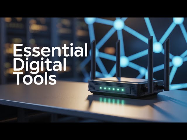 Digital Foundations Connectivity and Essential Tools!