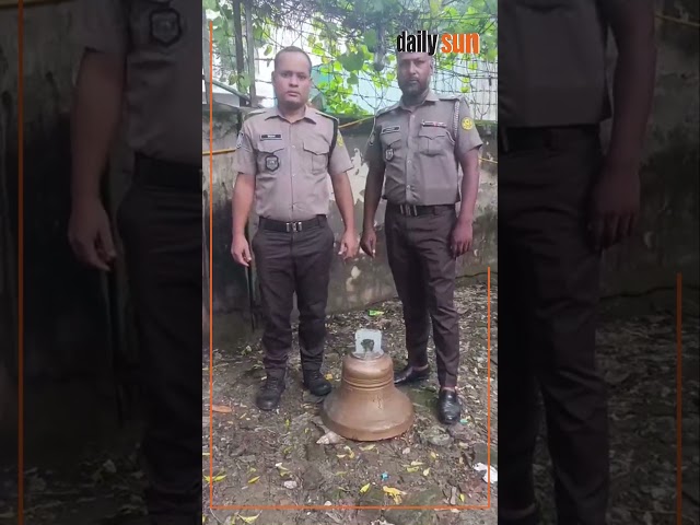 সেন্ট খ্রিস্টিনা গির্জা থেকে চুরি হওয়া ৭০ কেজির ঘণ্টা উদ্ধার | Daily Sun Bangla