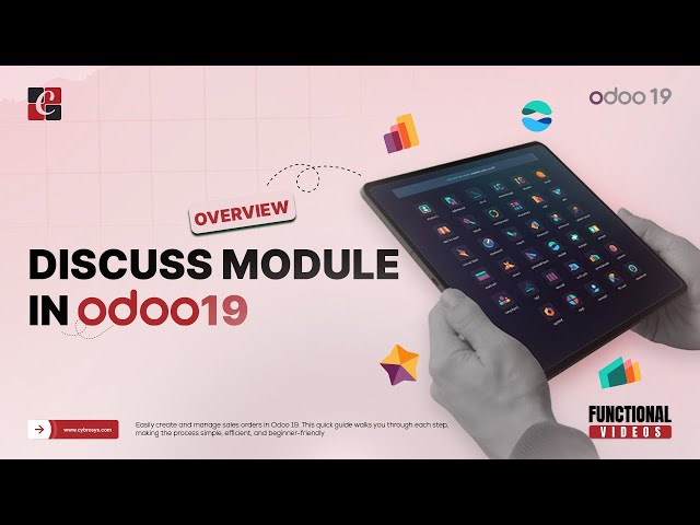 Odoo 19 Discuss Overview | Odoo 19 Tips & Features | Odoo 19 Functional Tutorials