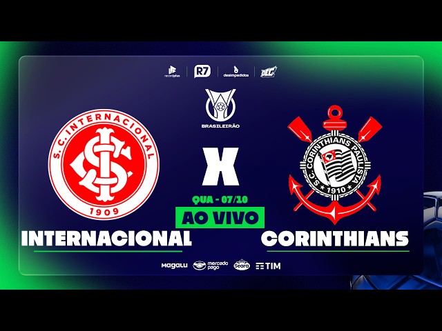 Internacional x Corinthians | Brasileirão 2026 na RECORD