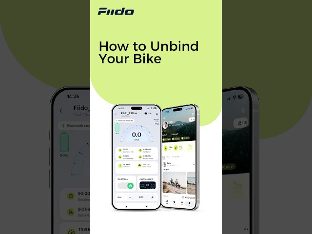 How to Unbind Your Bike from the Fiido App