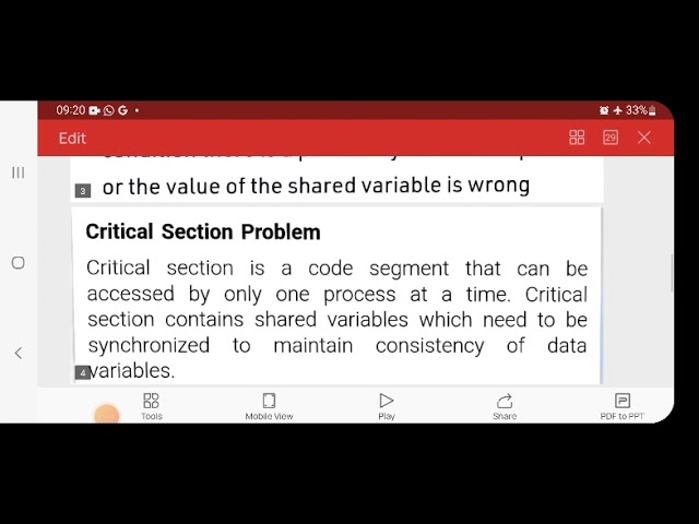 Process Synchronization part1