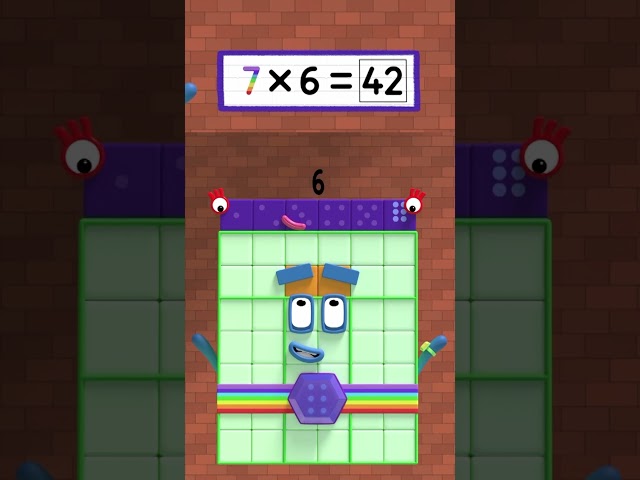 Quick Math - The 6 Times Tables! | Learn to Count for Kids | Number Cartoon | Numberblocks