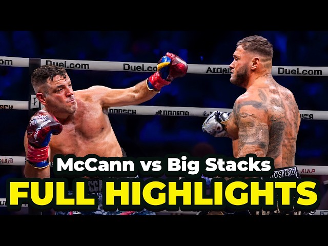 Big Stacks v Jordan McCann MISFITS BOXING *FULL HIGHLIGHTS*