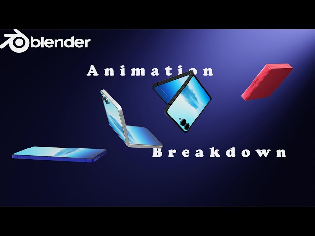 How I Animated the Samsung Galaxy Z Flip — A Quick Breakdown