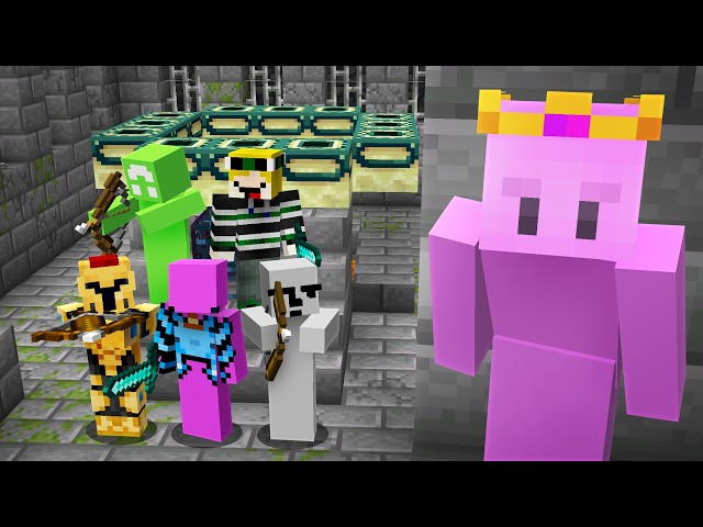 5 Minecraft Speedrunners VS Infected Hunter