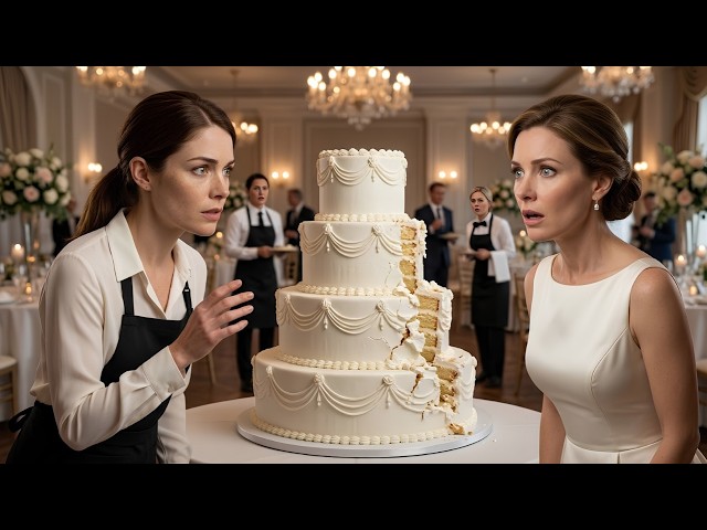 The Billionaire Bride Watches a Waitress Save Her Wedding Cake—Then Offers Her a New Career