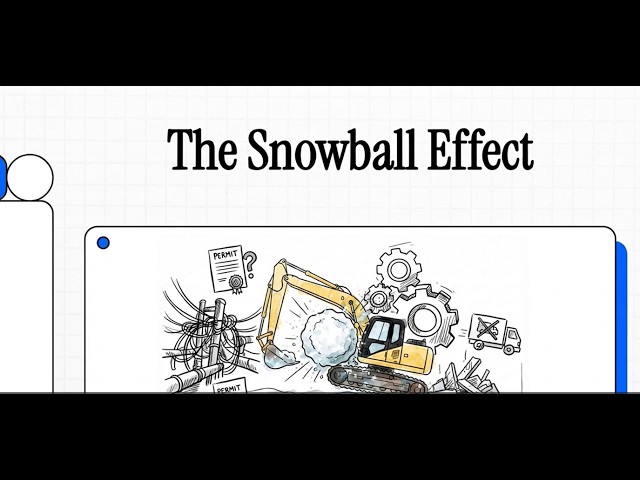 The Snowball Effect #construction #delay #engineers #nepal