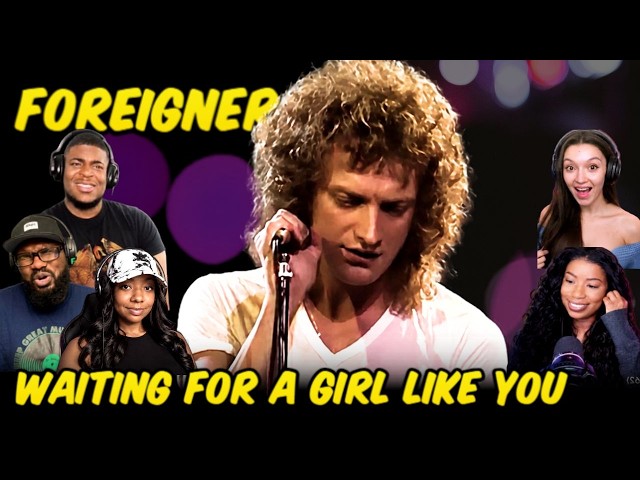 Foreigner - Waiting For A Girl Like You - Reaction Compilation