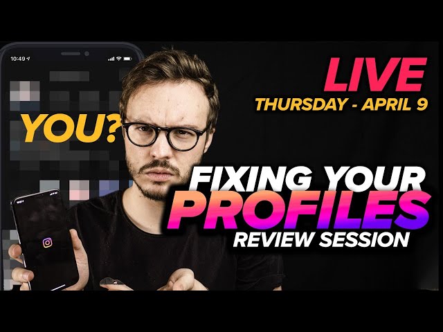 Get Your Instagram Reviewed - LIVE (+Q&A)