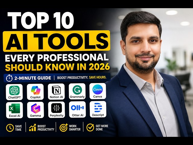Top 10 AI Tools for Office Productivity