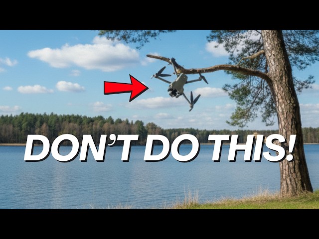 Obstacle Avoidance FAILED: DJI Mini 5 Pro Crash Test