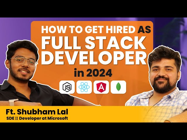How To Become A Full Stack Developer in 2024 | Developer Roadmap | Intellipaat Podcast 06