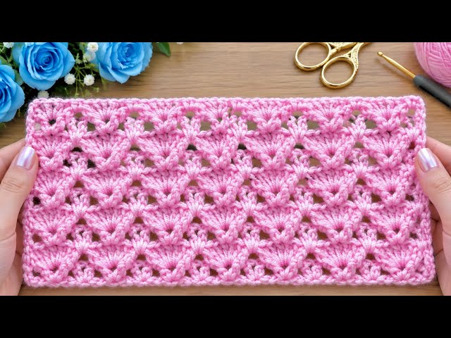 I’ve NEVER Seen a Crochet Pattern This CUTE! 😍🧶 Crochet baby blanket