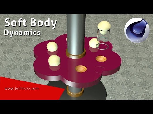 Cinema 4D Tutorial - Soft Body Dynamics