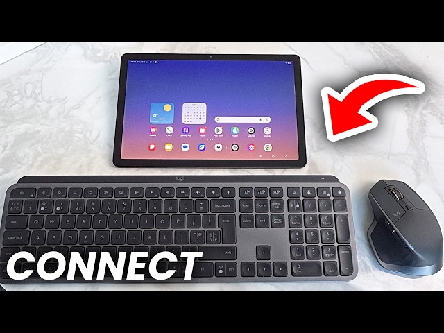 How To Connect Keyboard & Mouse To Android Tablet - Tutorial