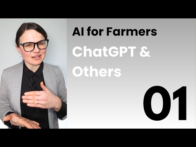 Lesson 1: ChatGPT for Farmers