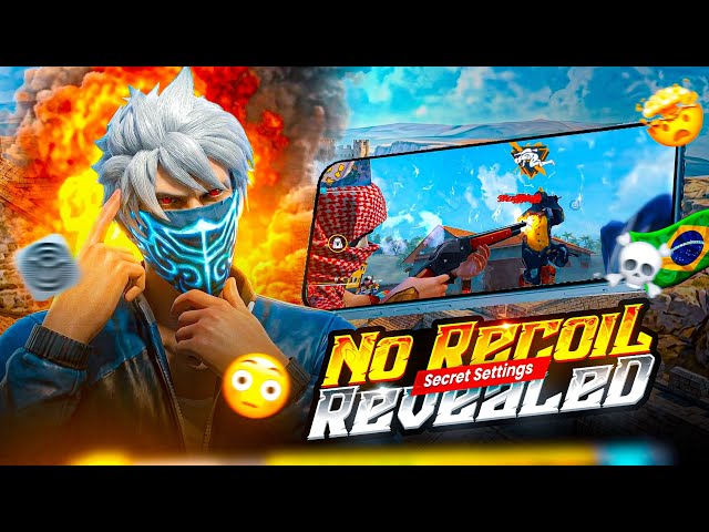 No Recoil Secret Settings ⚙️ Revealed ☠️ | Deadly Settings 🎯 For All Device In Free Fire 🔥