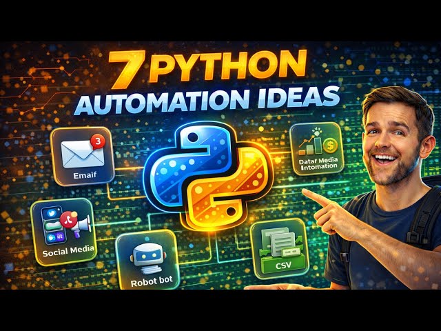 7 Python Automation Ideas That Will Save You Hours Every Week