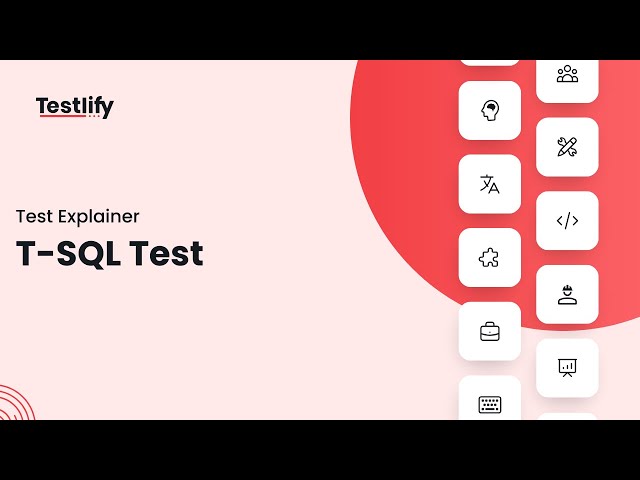 T-SQL Test | Testlify