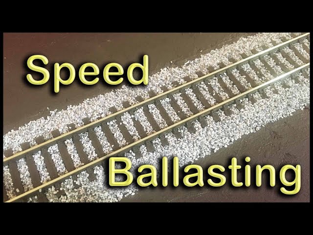 Speed Ballasting at Chadwick Model Railway | 63.